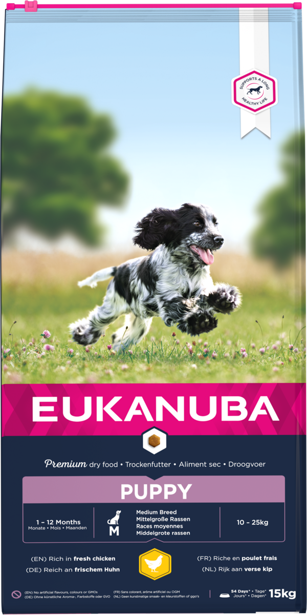 EUK Puppy Medium Chicken 15kg