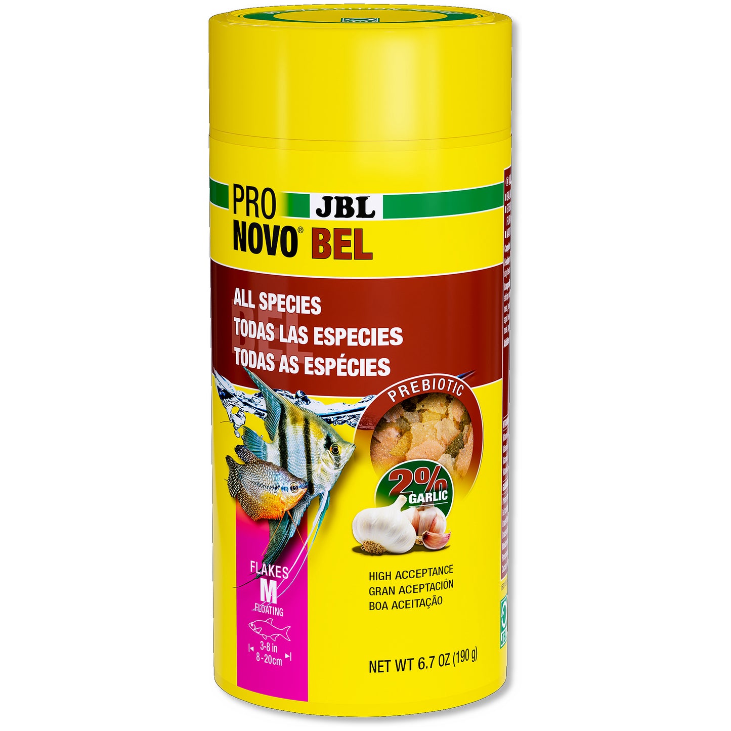 Fiskfoder JBL Pronovo Bel Huvudfoder M 100ml