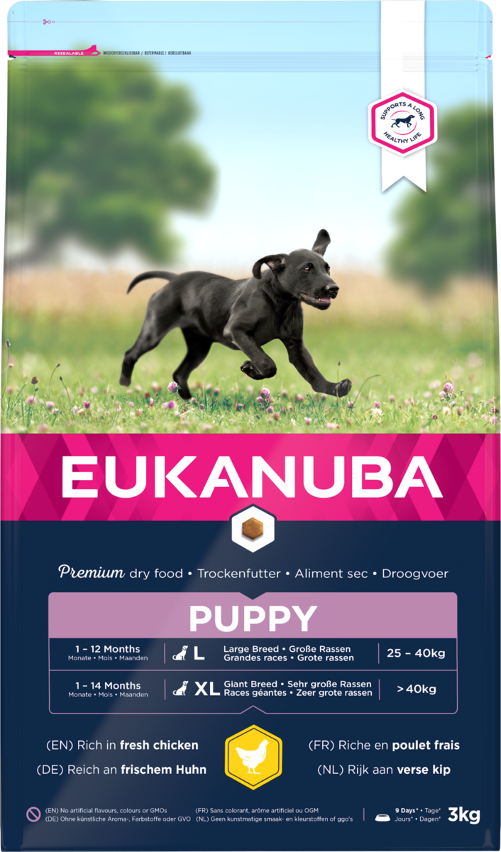 EUK Puppy Large Chicken 3kg