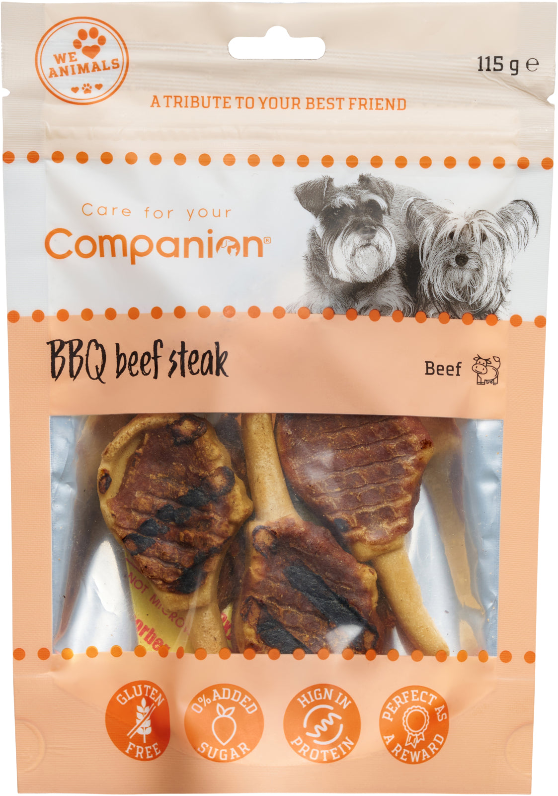 Companion BBQ beef steak, ntktt