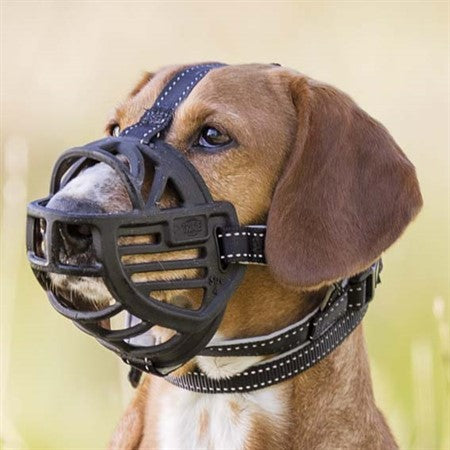 Munkorg Muzzle Flex, silicon, S, svart( Jack Russel Terrier)