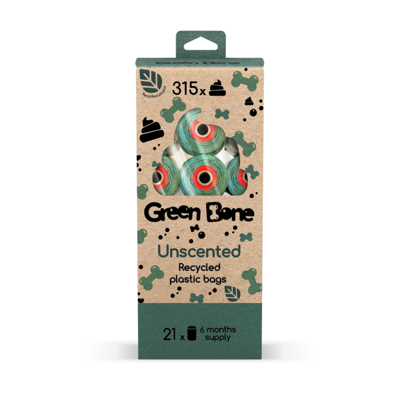 BajspsarGreen Bone Refill Unscented 21-pack