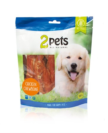 2pets Dogsnack Chicken Chewbone 300g