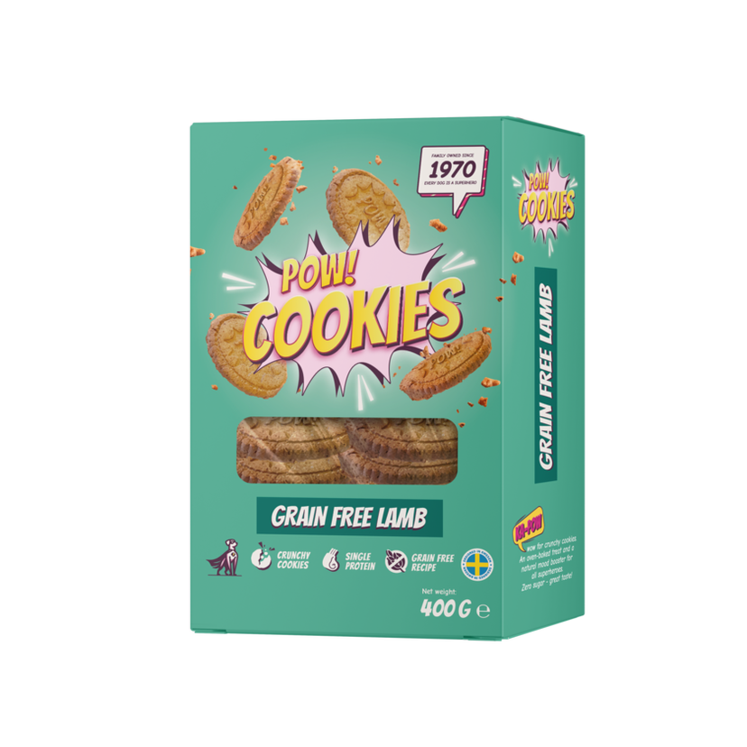 Pow Cookies Lamm 400gr