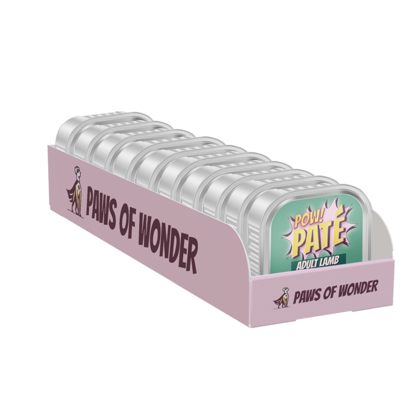 POW! Dog Adult Lamb Pat 150gr
