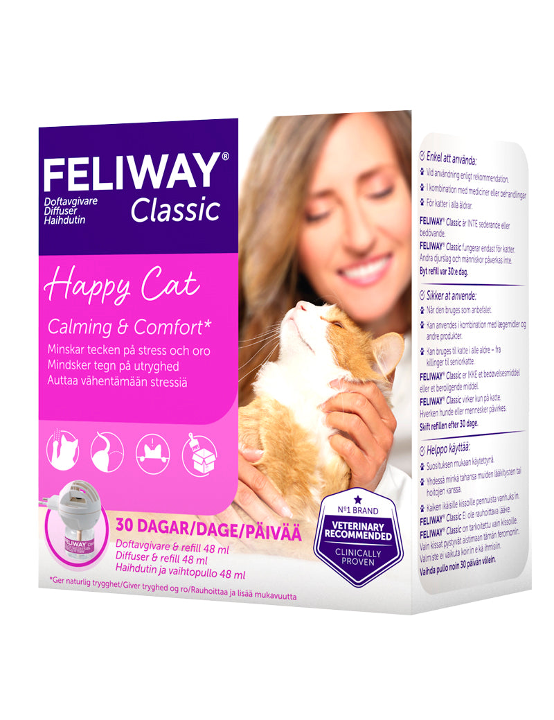 Feliway Classic doftgivare Startpaket