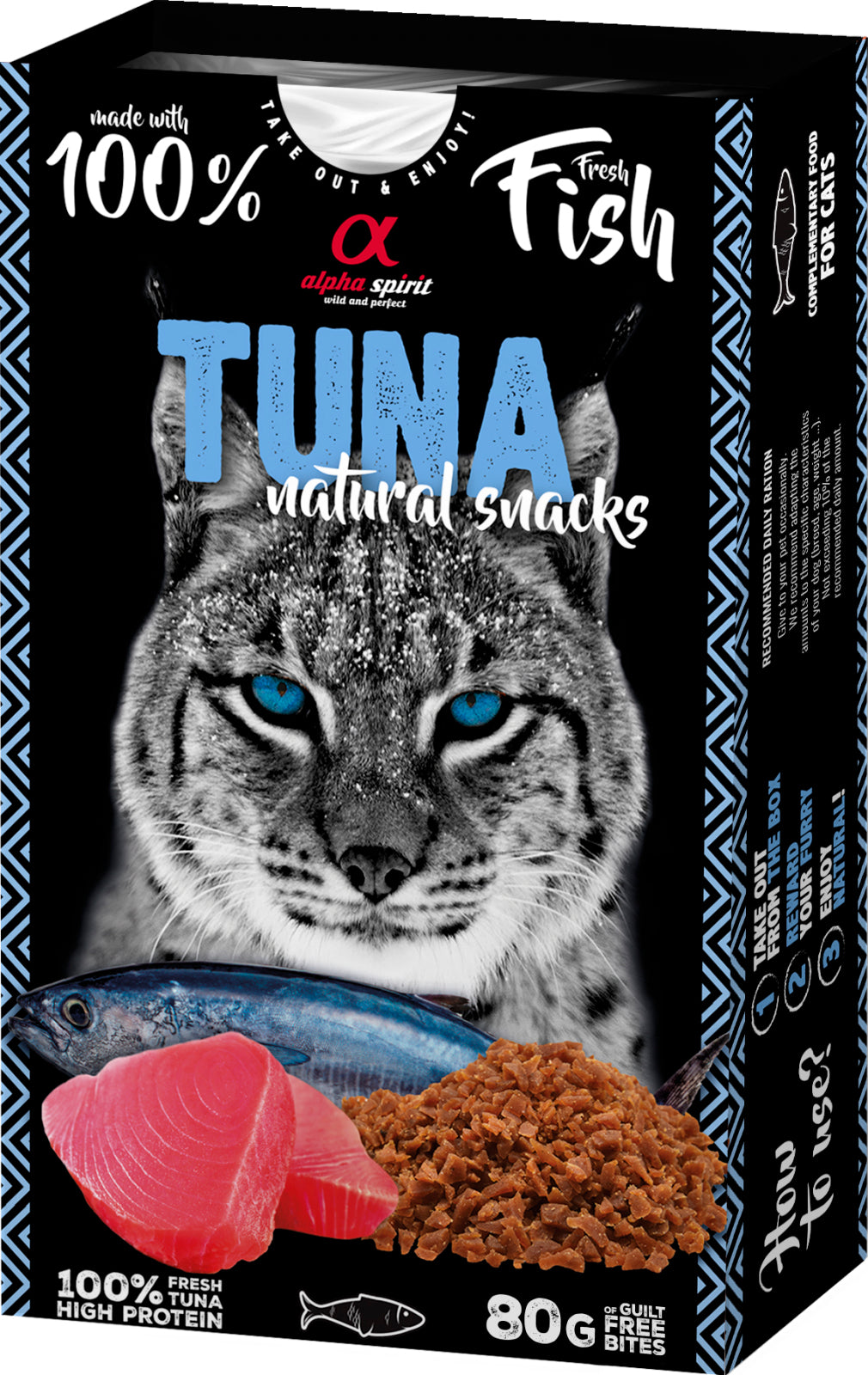 Alpha Spirit Cat Naturals tuna godis (tonfisk)