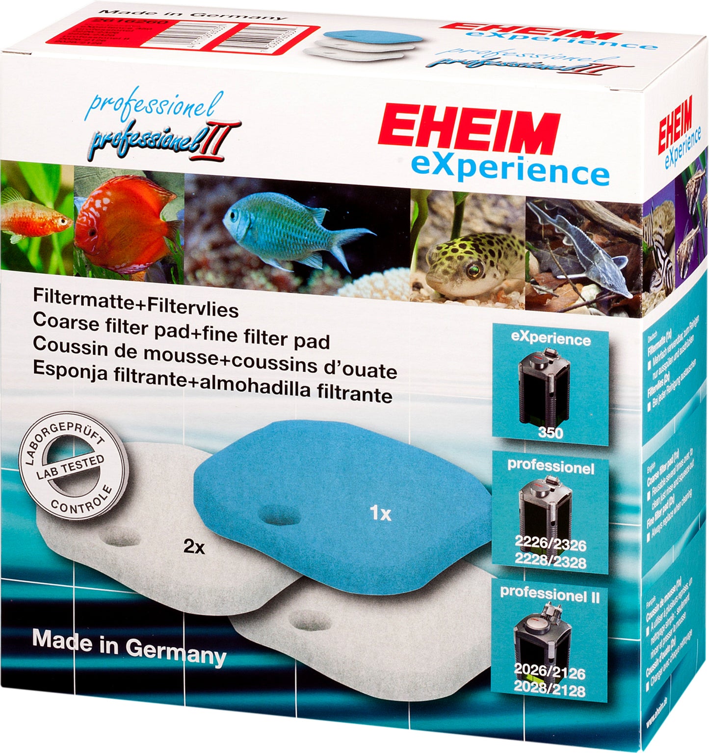 Eheim Set med filtersvampar