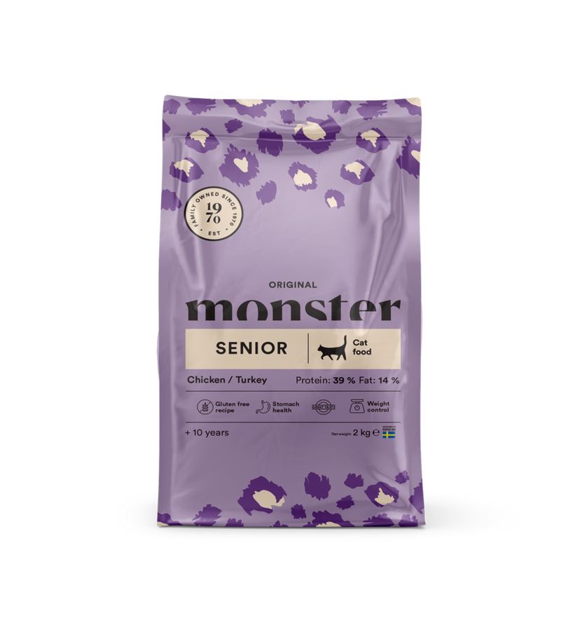 Monster Cat Original Senior Chicken/Turkey 2kg