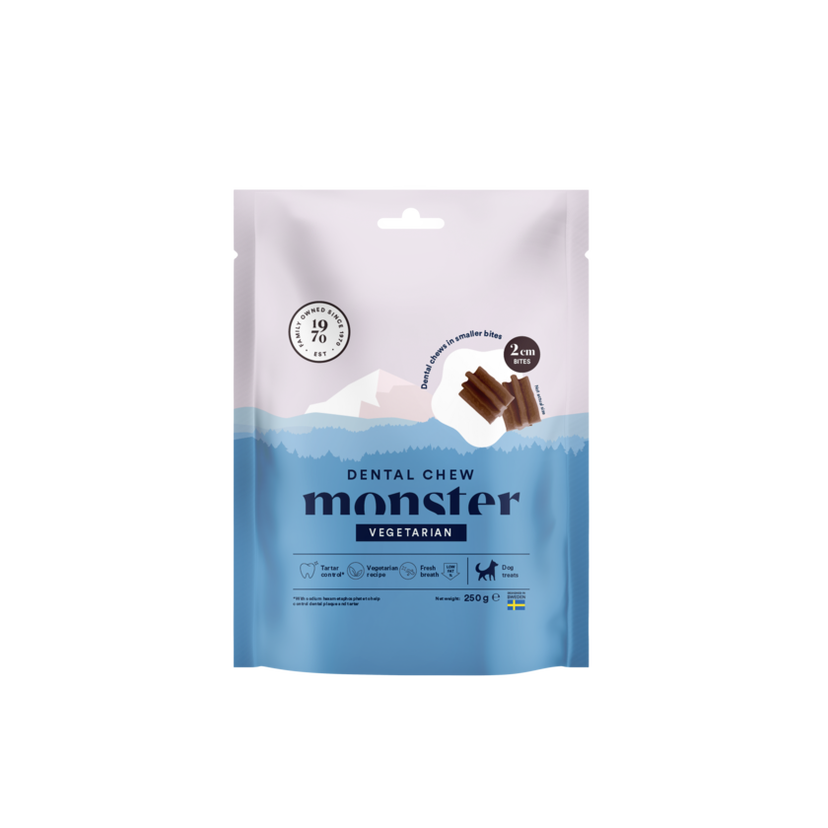 Monster Dog Dental Bites Vegetarian 250 gr