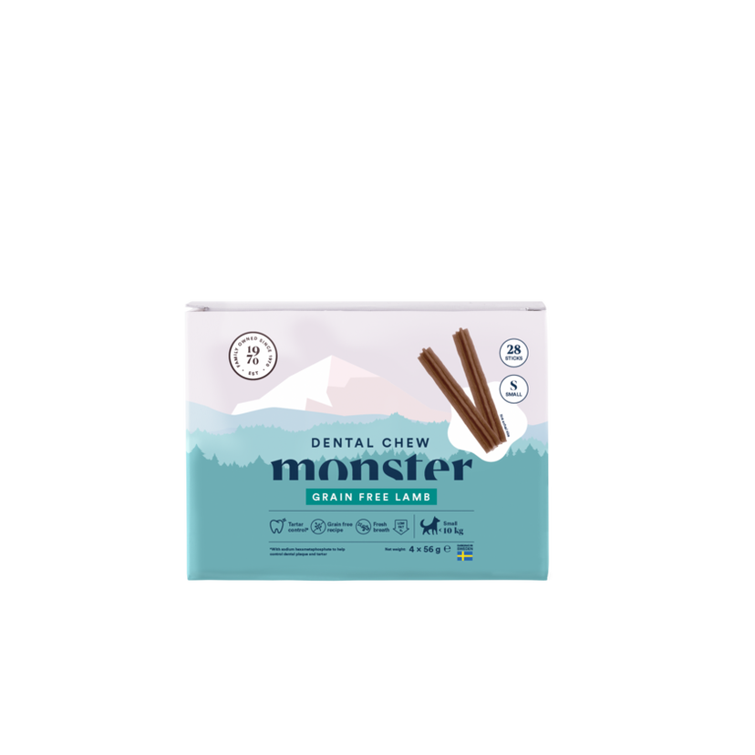 Monster Dental Chew GF Lamb S Month (28st)