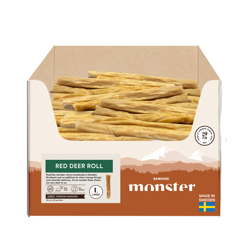 Monster Raw Red deer Roll L