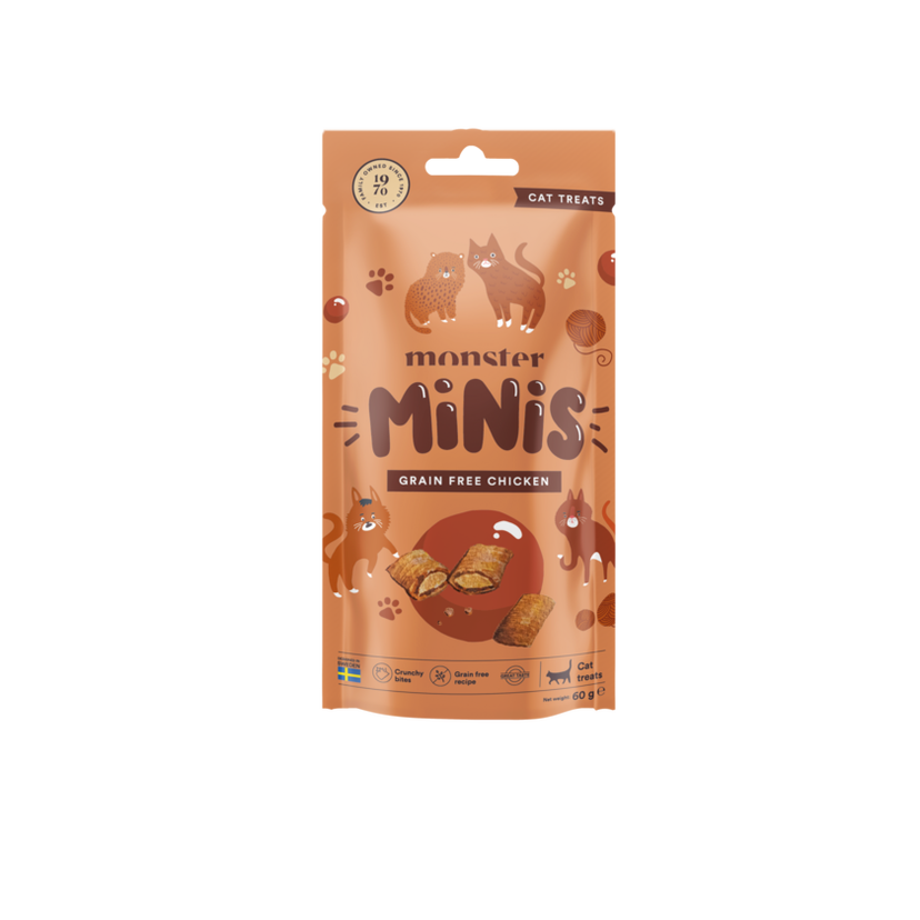 Monster Cat Minis treats Grain Free Chicken