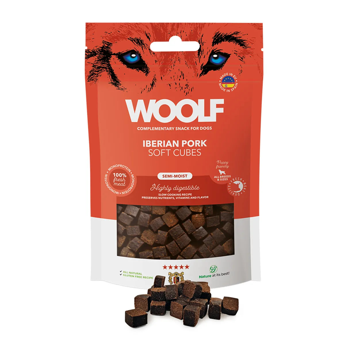 Woolf Soft Cubes- Iberian Pork