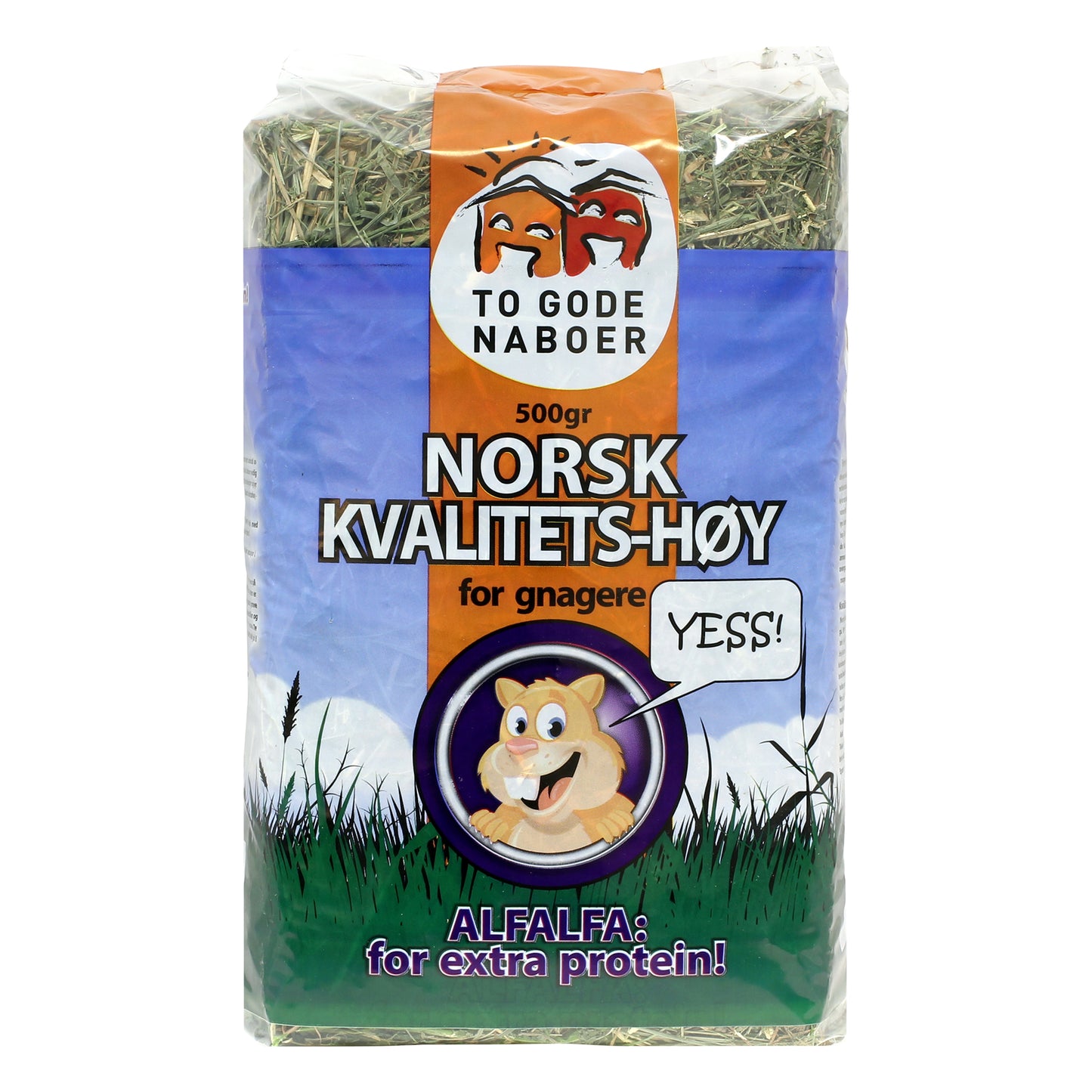 Norskt Kvalitetshö Alfalfa To Gode Naboer