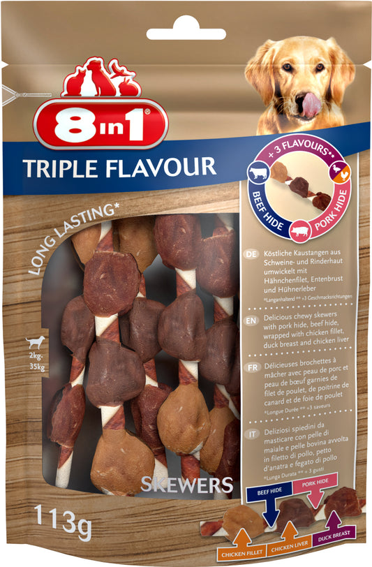 8in1 Triple Flavour skewers