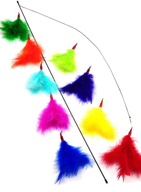 Kattleksak Da Bird Kitty Puf Tafs Refill