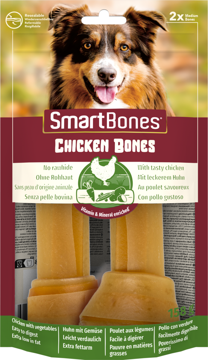 SmartBones Chicken Medium 2 Pk