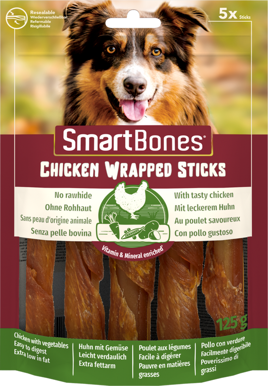 SmartBones Chicken Wrapped Sticks 5 Pk
