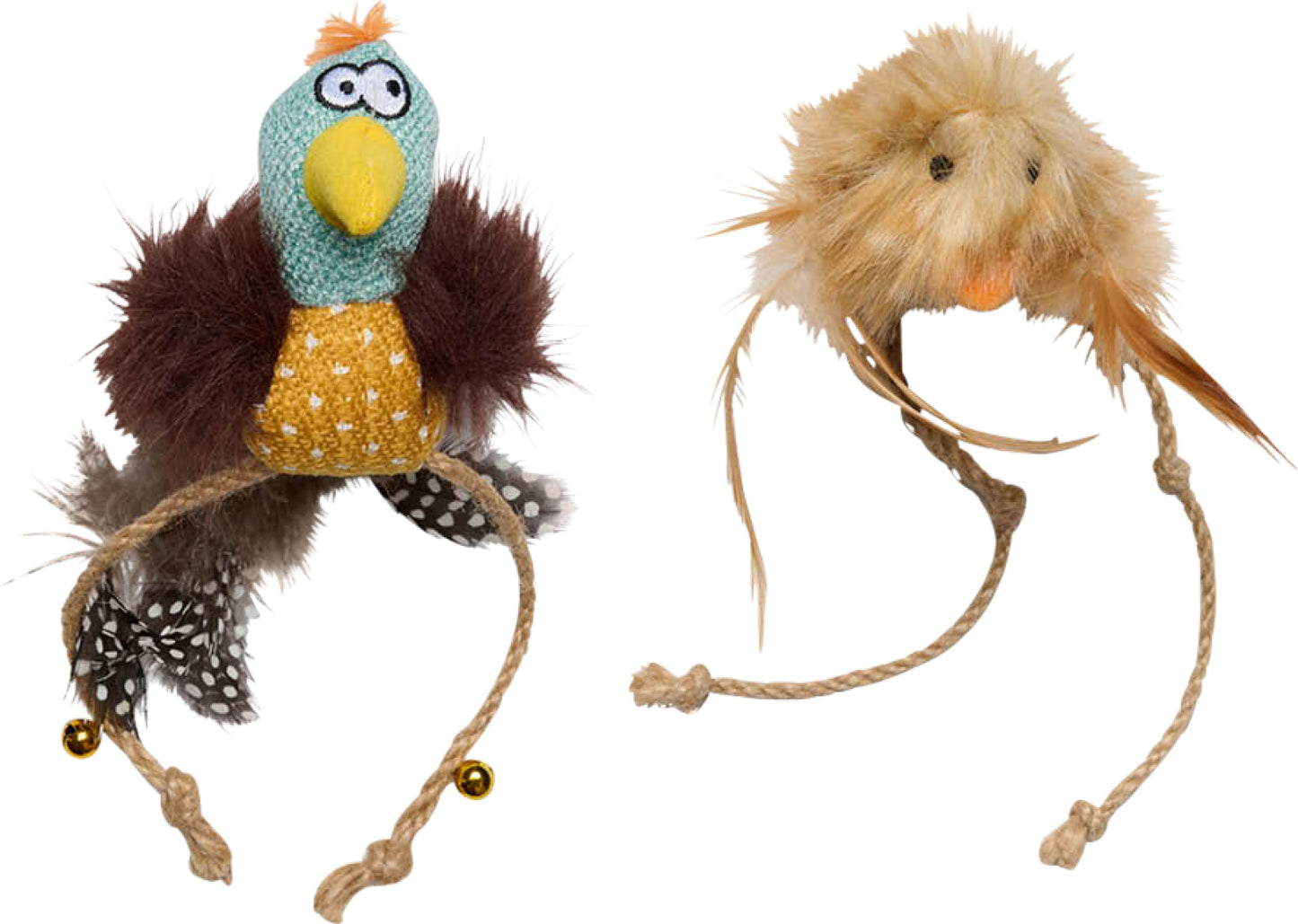 Companion Cat  plyschleksaker - fglar assorterade