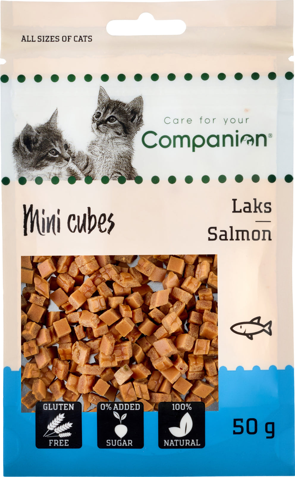 Companion Cat Mini Cubes, laks