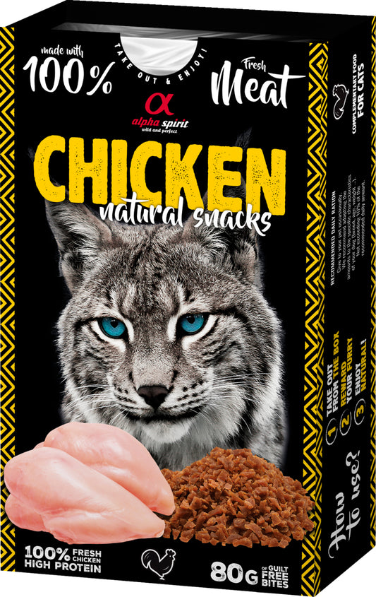 Alpha Spirit Cat Naturals Chicken godis (kyckling)