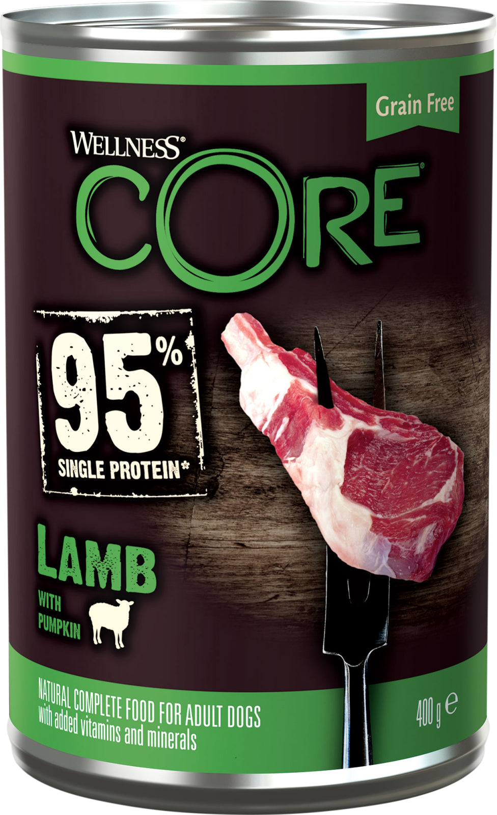 CORE 95 Lamm med pumpa