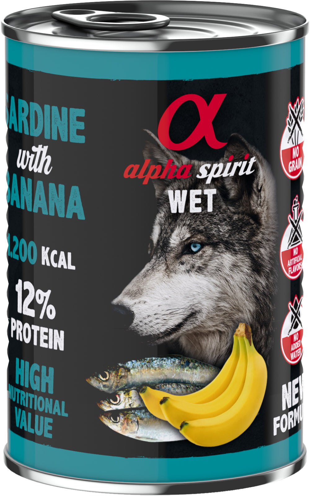 AlphaSpirit Sardiner med banan