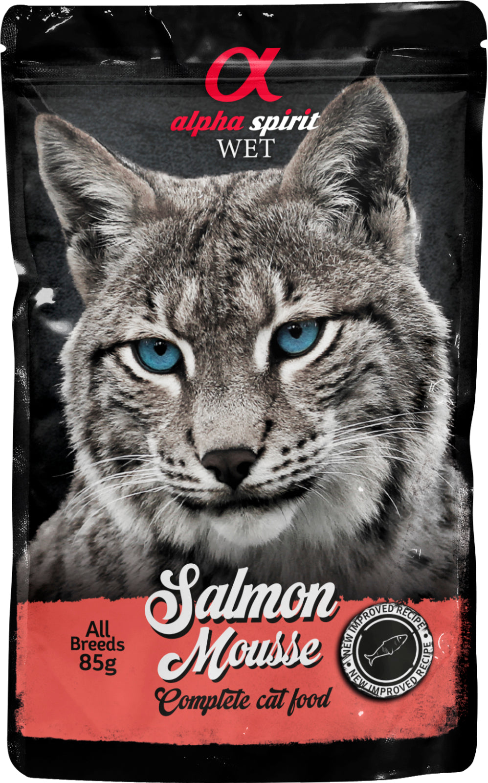 AlphaSpirit Cat Pouch Salmon Mousse (lax)