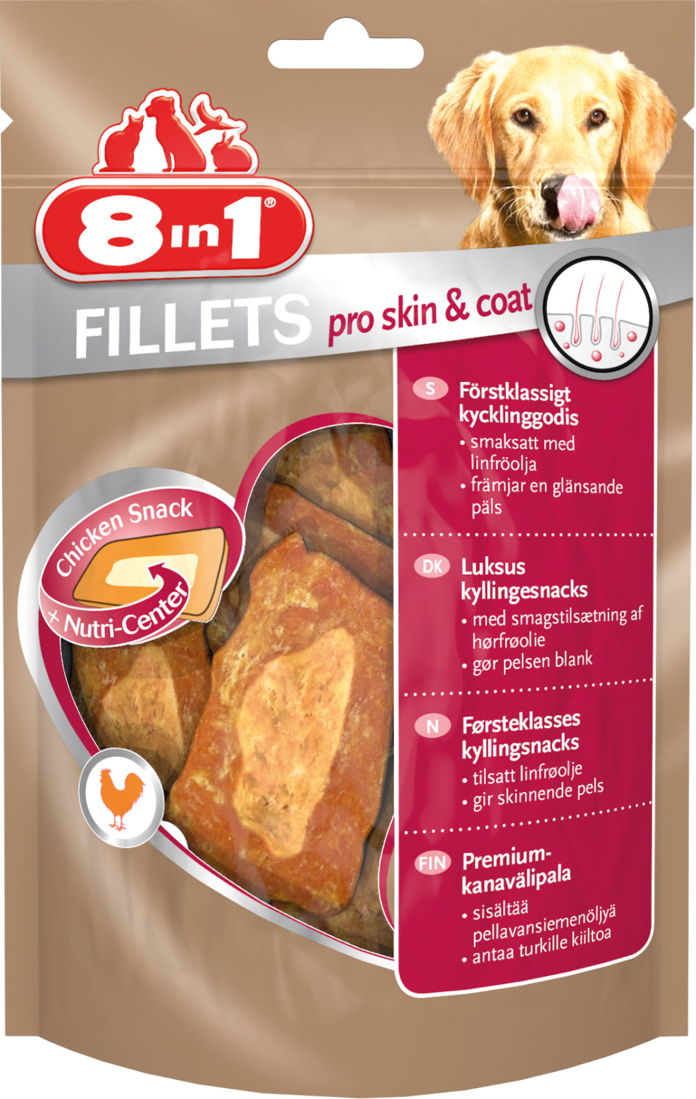 8in1 Fillets Pro Skin&Coat