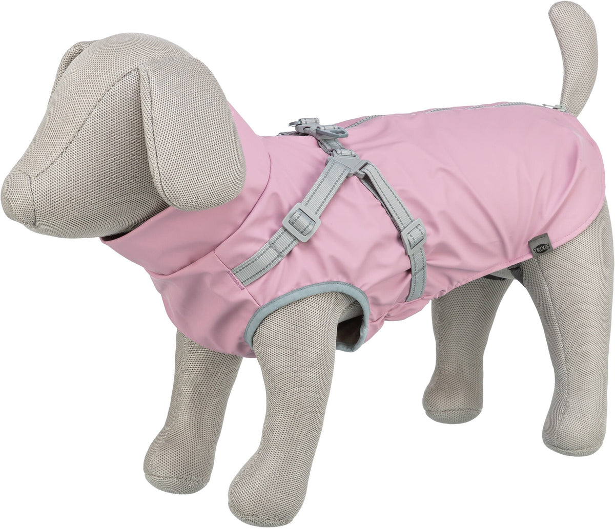 Pontis regntäcke med sele Rosa