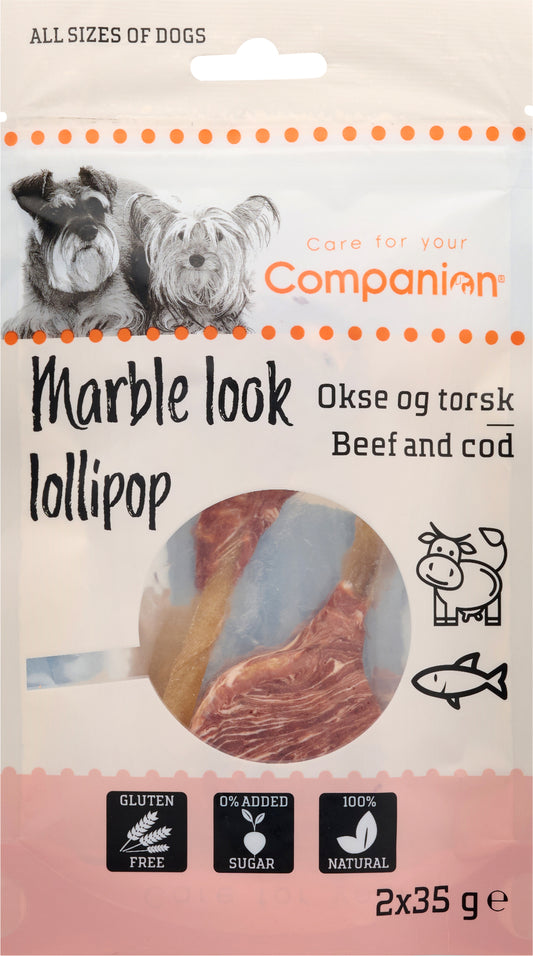 Companion Marble look lollipop, ntktt och torsk