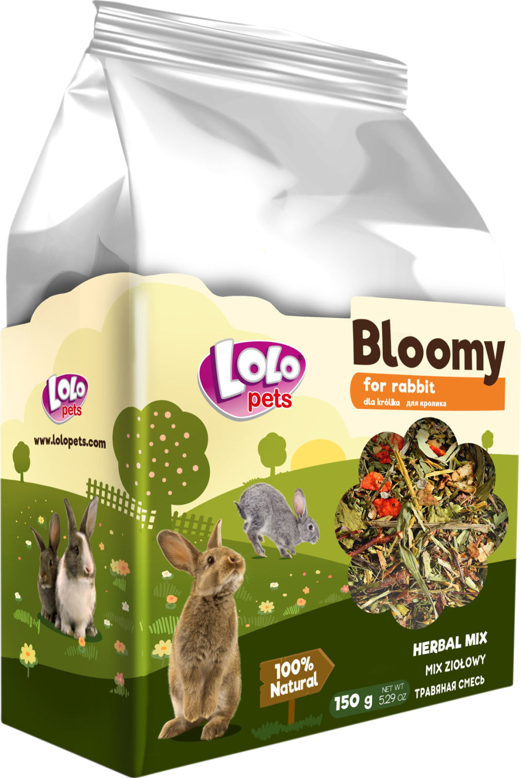 Bloomy Herbal Mix for Rabbit