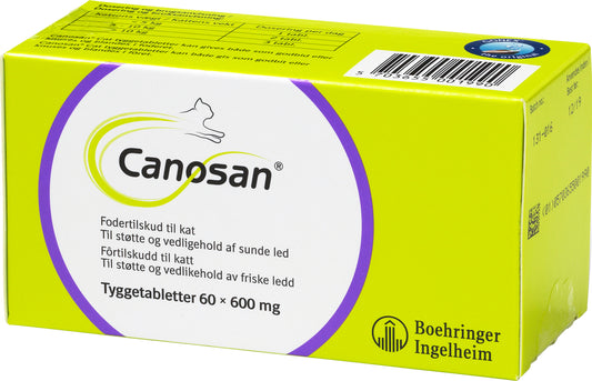 CANOSAN tabletter kat, 600 mg
