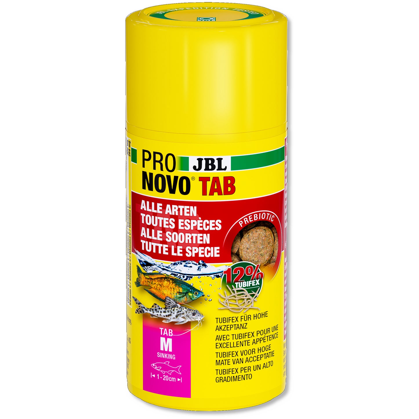 Fiskfoder JBL Pronovo Tablett Medium 250ml