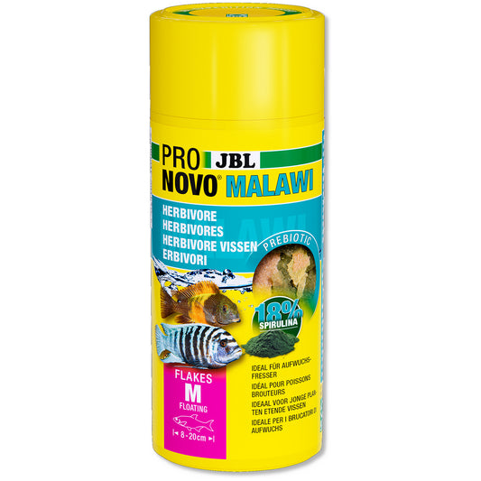 Fiskfoder JBL Pronovo Malawi Flakes Medium 250ml