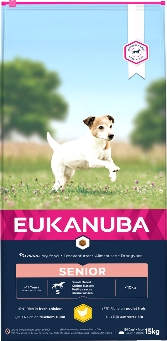 EUK Senior Small Breed Chicken 15kg