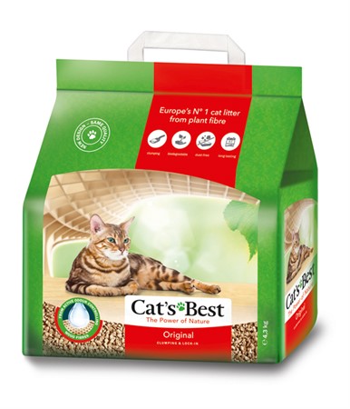 Cats Best Original 10 L/4,3 kg, klumpbildande