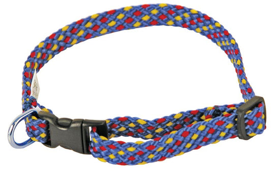 Valphalsband 35cmx10mm Ställbart Blå