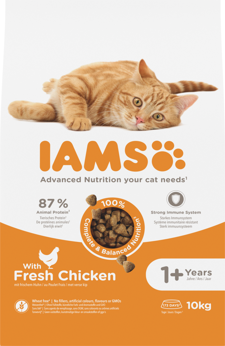 Kattfoder Iams Adult Chicken
