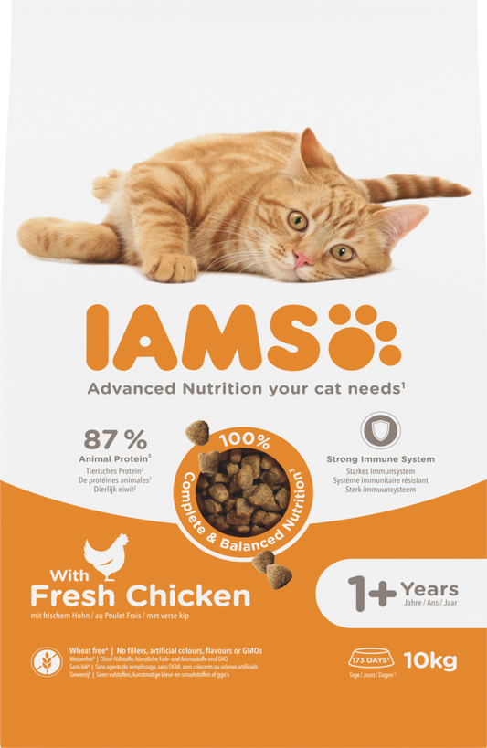Kattfoder Iams Adult Chicken