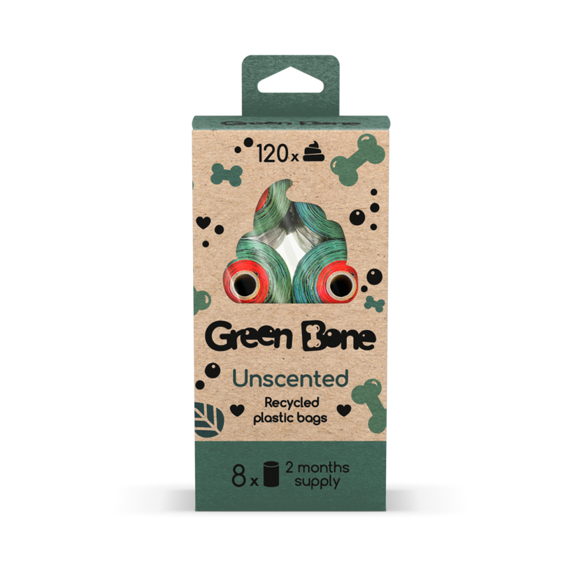 Bajspsar Green Bone Unscented 8-pack