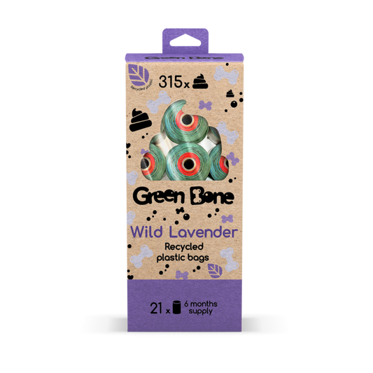 Bajspsar Green Bone Refill Stor Lav 21-pack