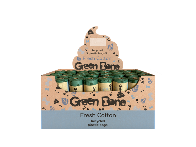 Bajspsar Green Bone Cotton 1-pack