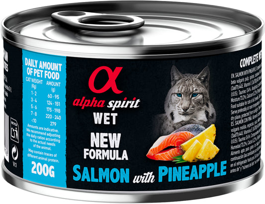 AlphaSpirit Cat Salmon with pineapple (lax med ananas)