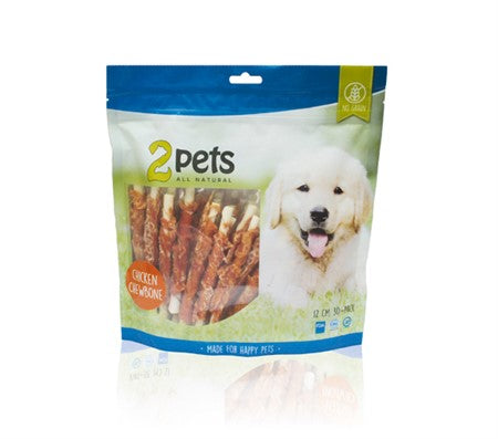 2pets Tuggpinne m kyckling fil 30-pack 400gr