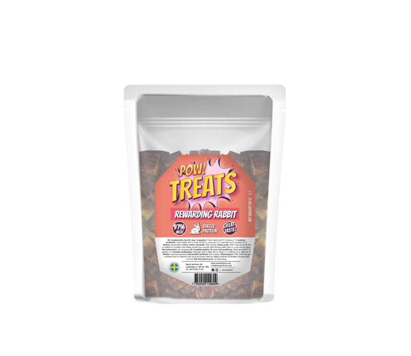POW! Treats Rewarding Rabbit 50 gr