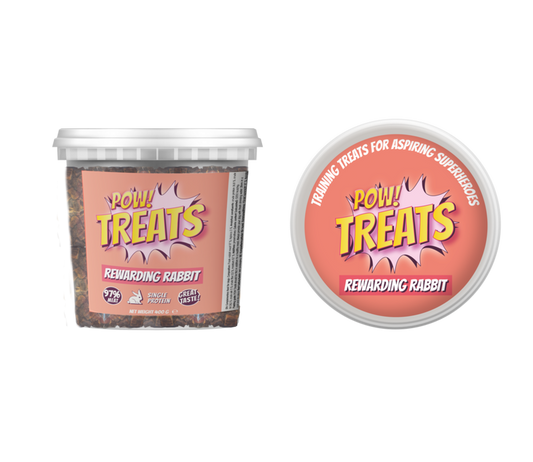POW! Treats Rewarding Rabbit 400gr
