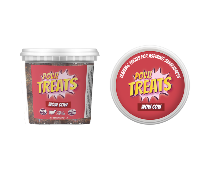 POW! Treats Wow Cow 400gr