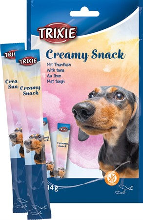 Creamy Snacks Hund tonfisk, 5  14 g
